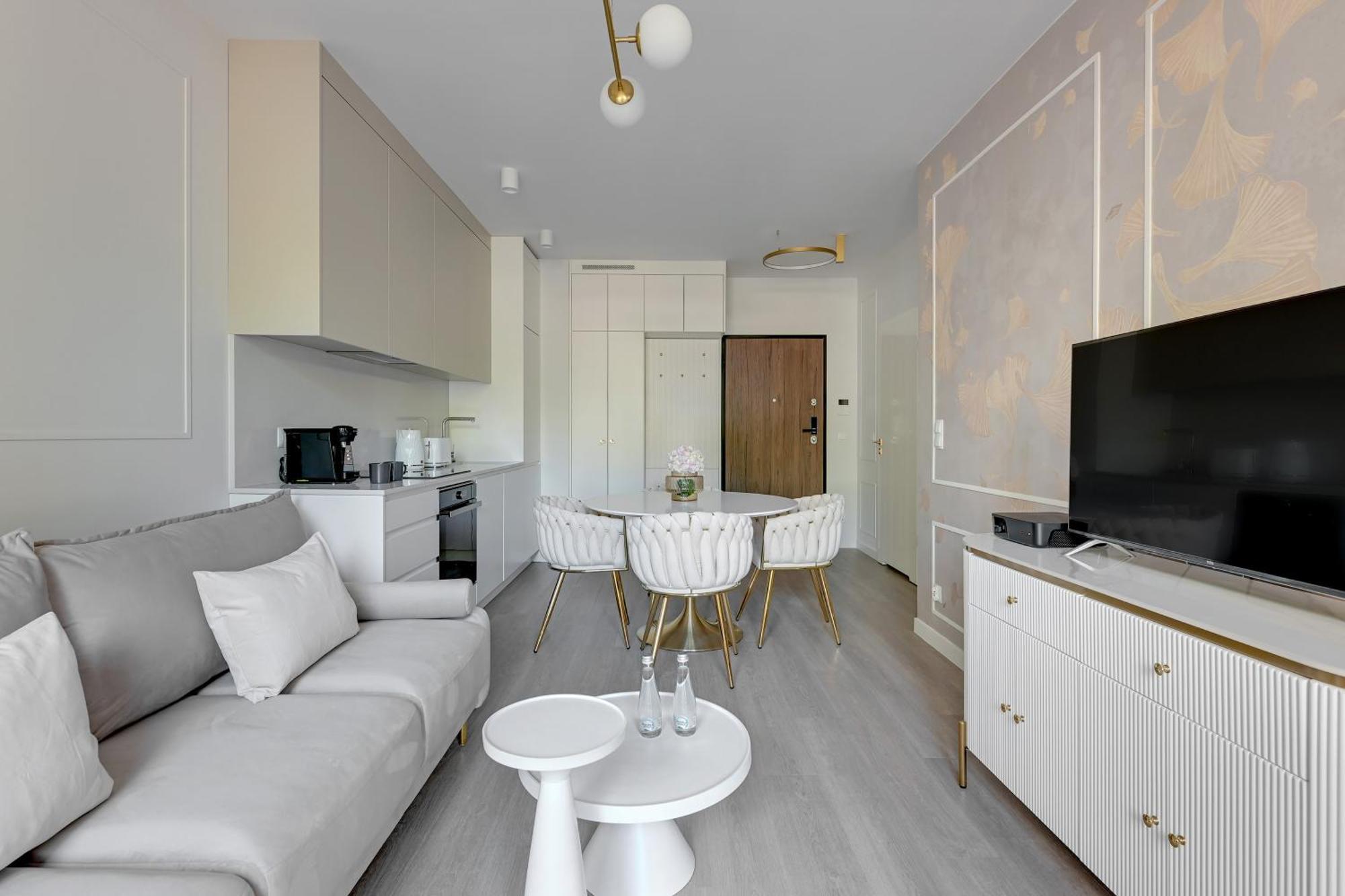 Premiem Cube Apartments In Center By Lion Apartments 格但斯克 外观 照片