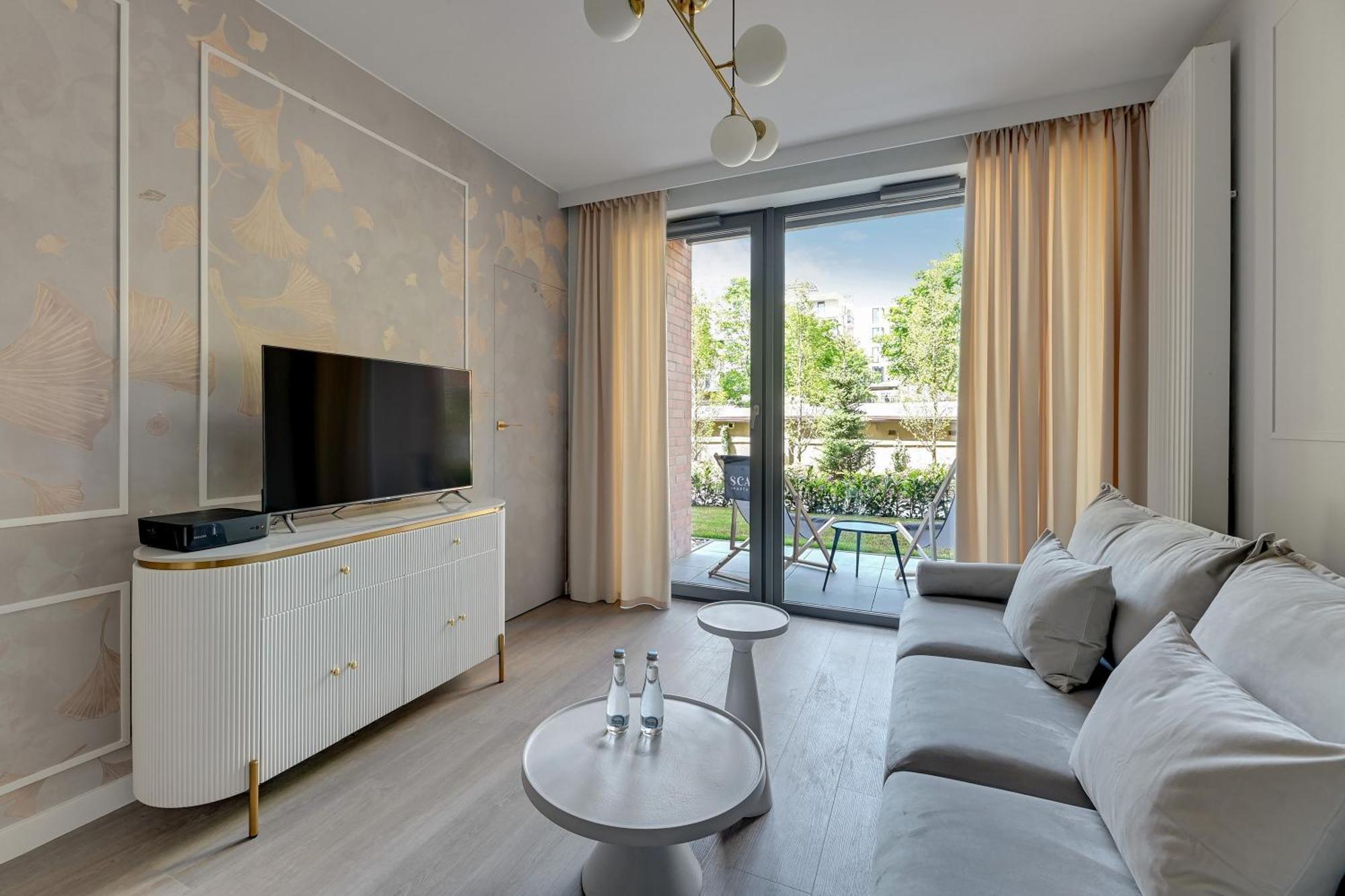 Premiem Cube Apartments In Center By Lion Apartments 格但斯克 外观 照片