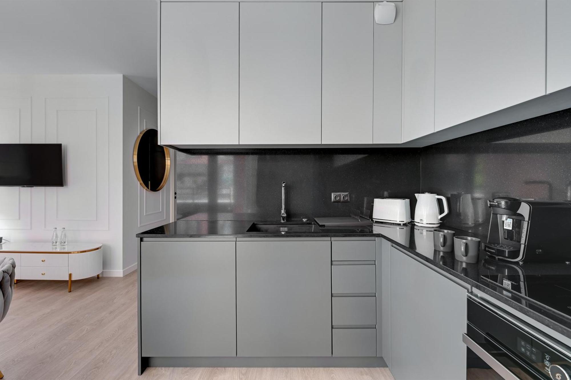Premiem Cube Apartments In Center By Lion Apartments 格但斯克 外观 照片